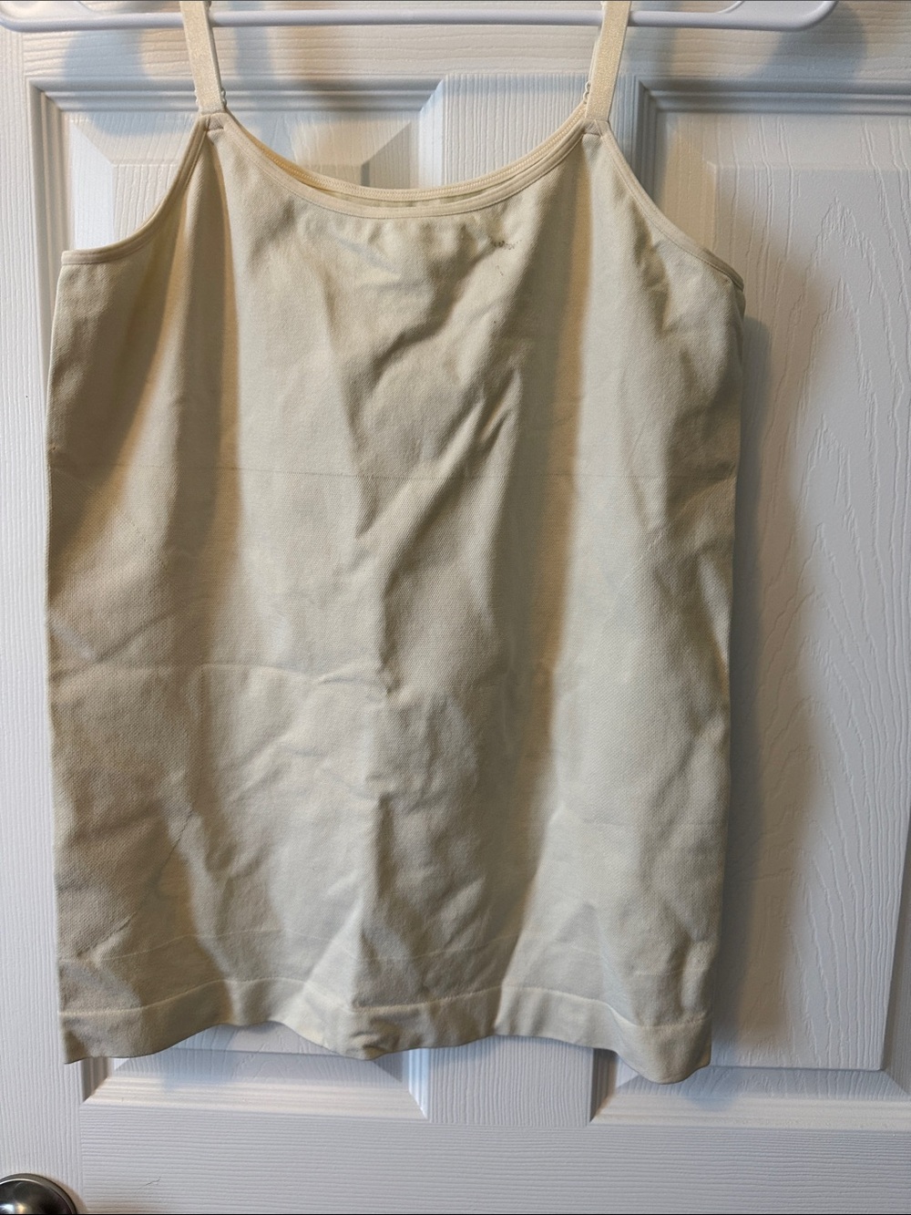 Shapermint Cream Spaghetti Strap Camisole
